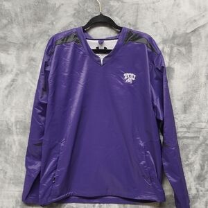 Under Armour TCU Purple Performance Jacket sz Large